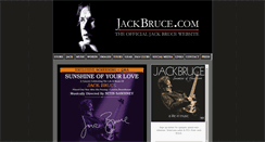 Desktop Screenshot of jackbruce.com